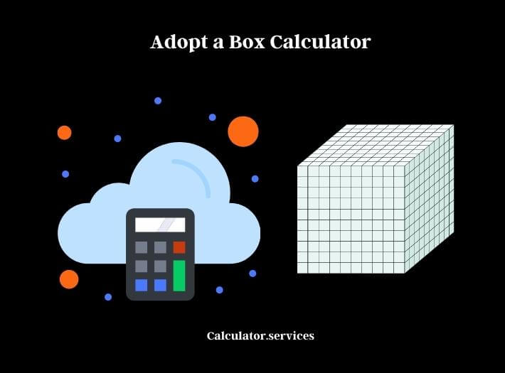 adopt a box calculator