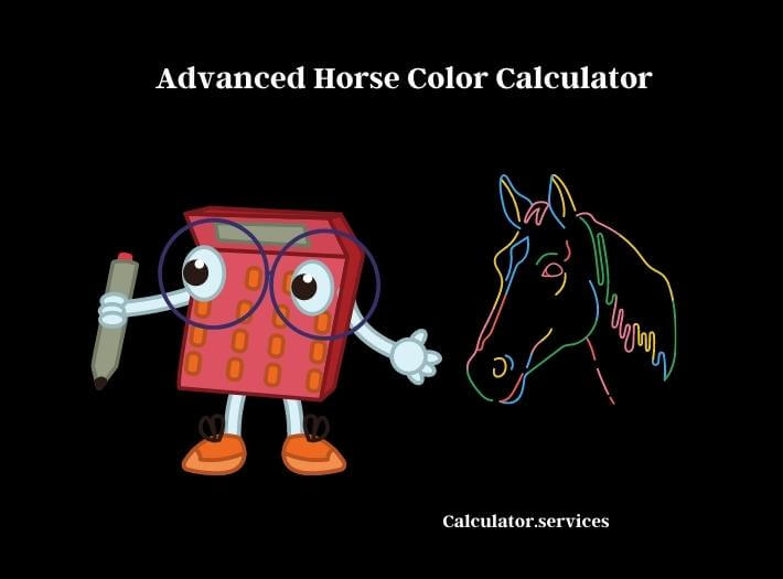 advanced horse color calculator