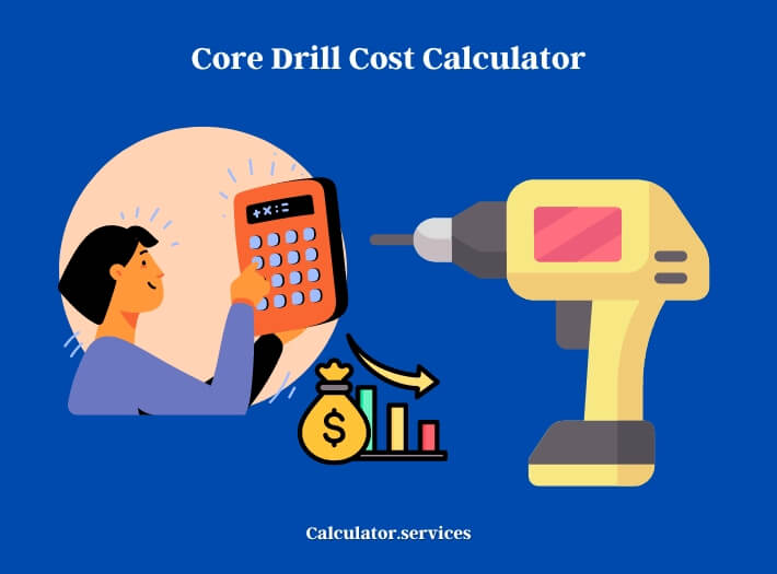 core drill cost calculator