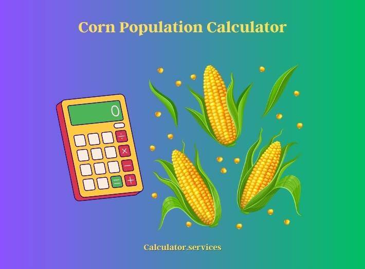 corn population calculator