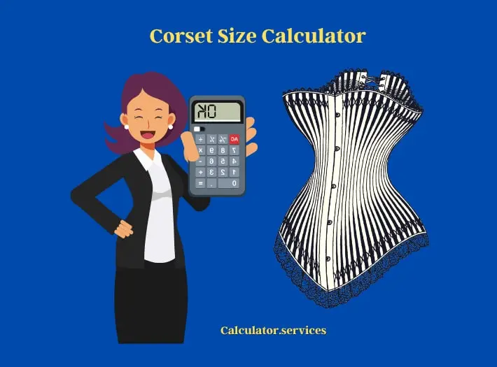 corset size calculator