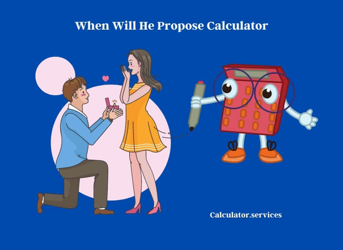 when will he propose calculator
