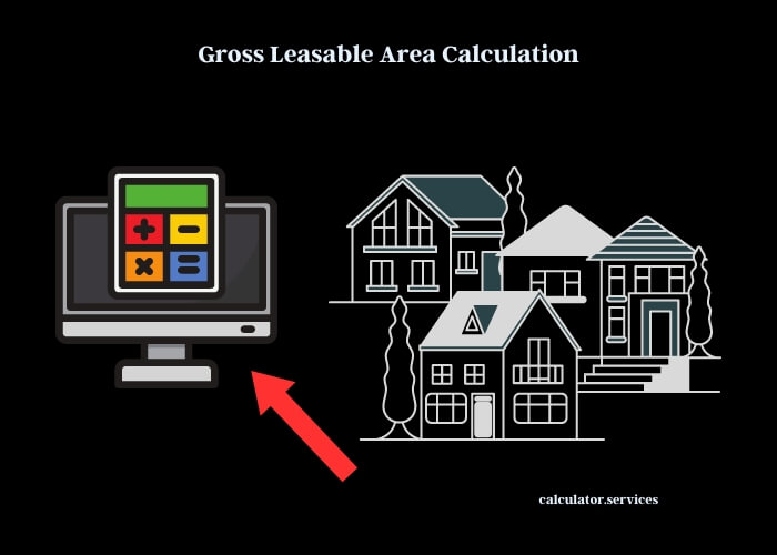 gross leasable area calculation