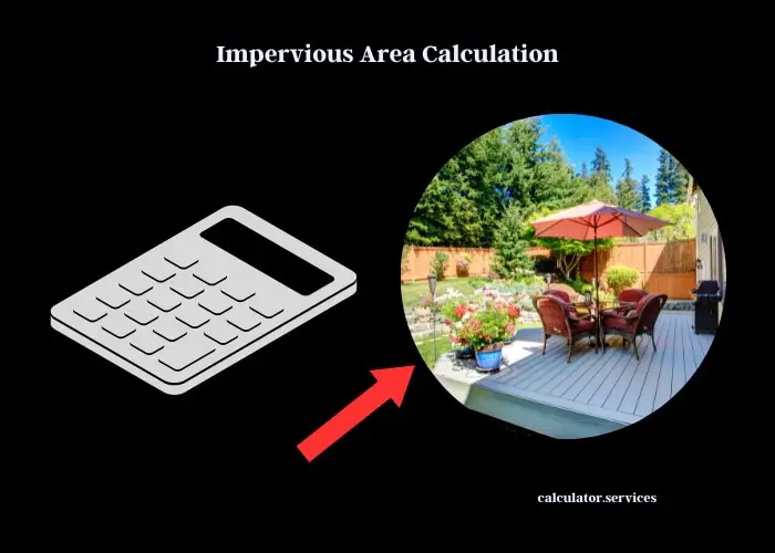 impervious area calculation