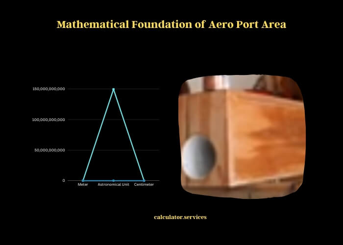 mathematical foundation of aero port area