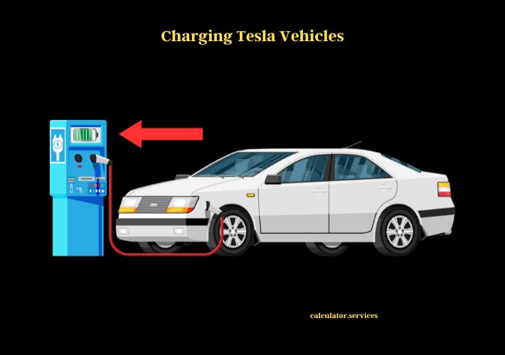 charging tesla vehicles