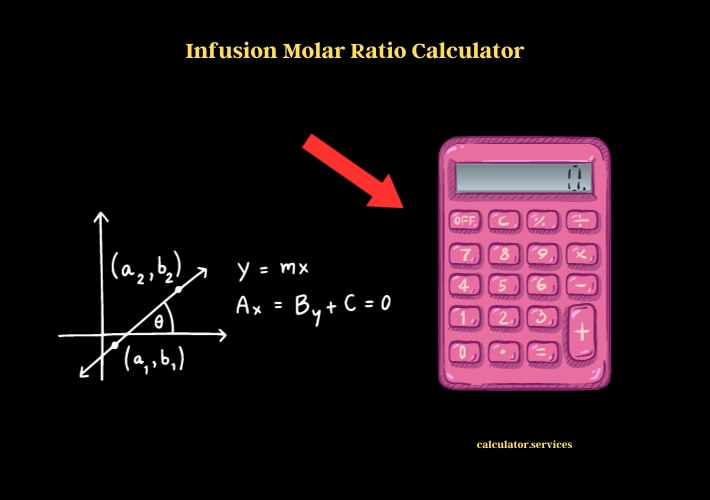 infusion molar ratio calculator