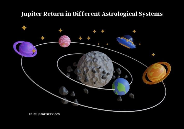 jupiter return in different astrological systems