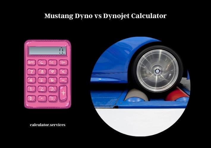 mustang dyno vs dynojet calculator