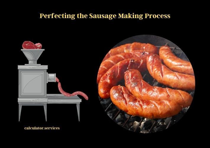 perfecting the sausage making process