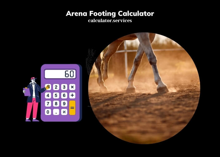 arena footing calculator