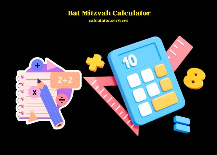 bat mitzvah calculator