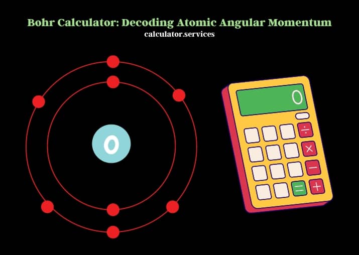 bohr calculator decoding atomic angular momentum