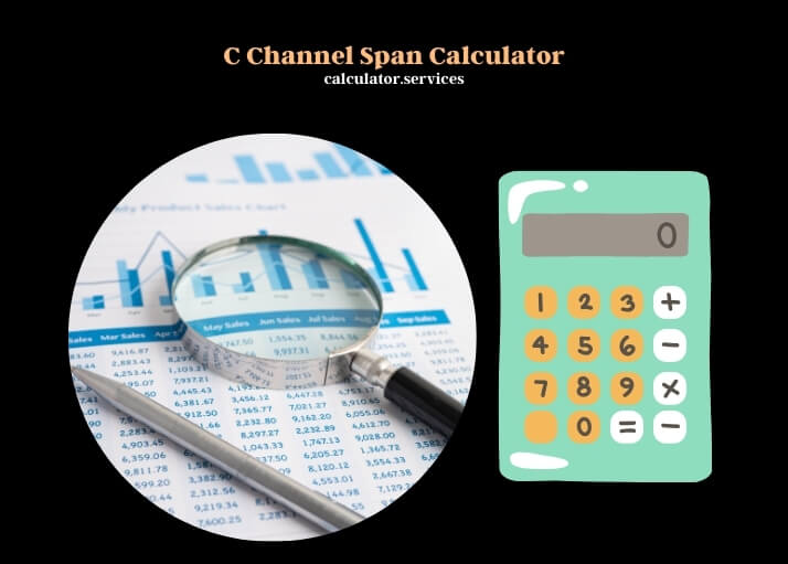 c channel span calculator
